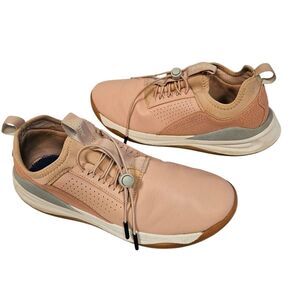 Clove Pink Womens Leather Sneakers Sz 11